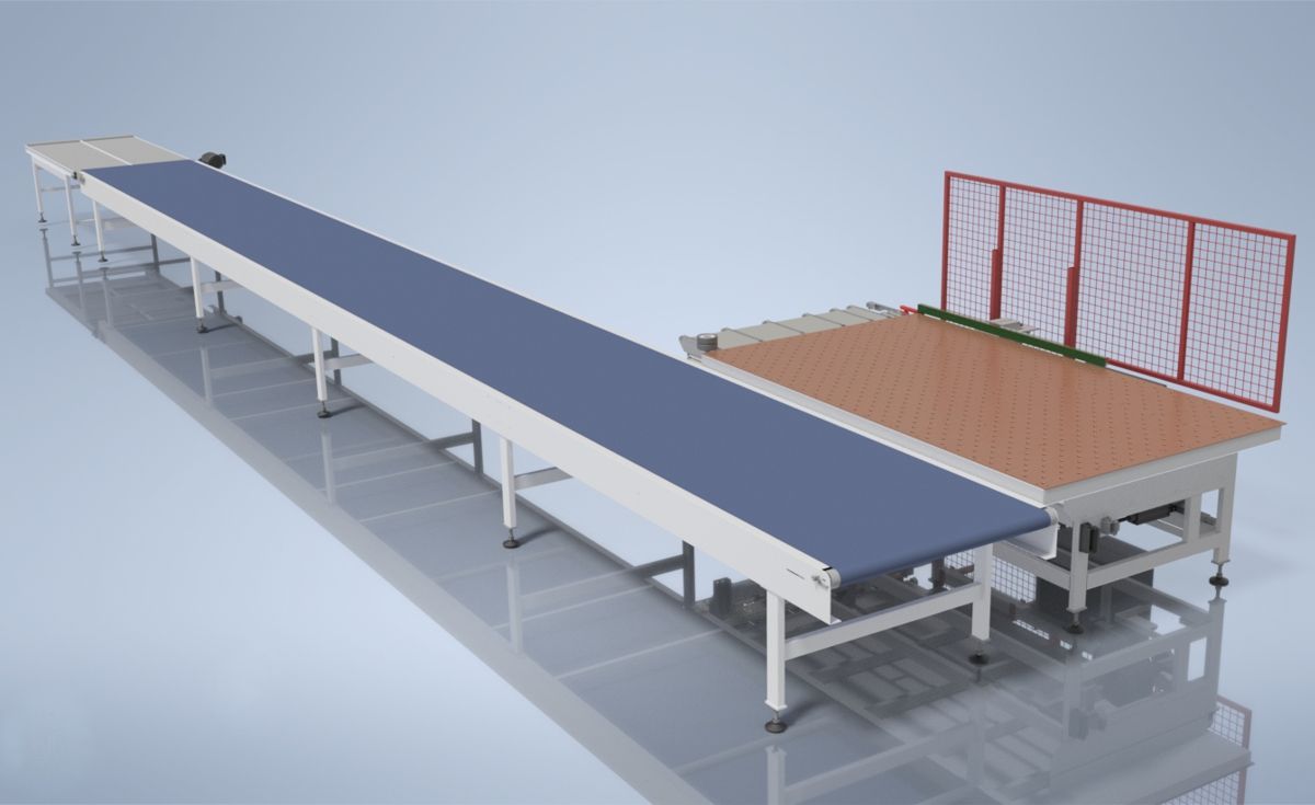 Plattenrückführung